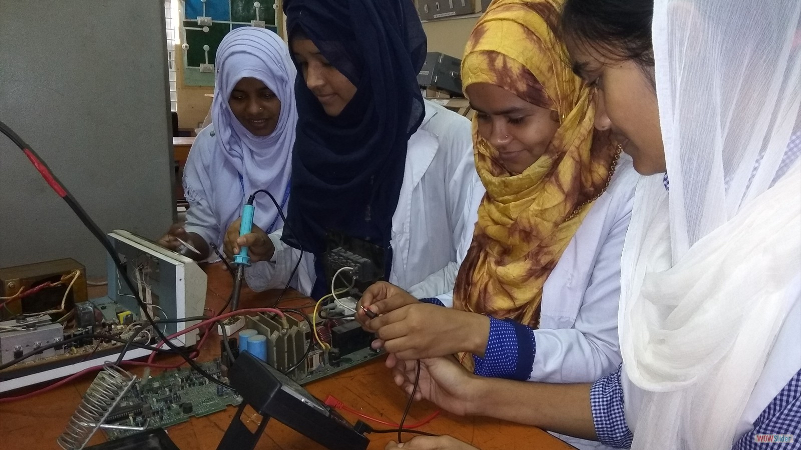 Participants of Practical Class Electrical Lab